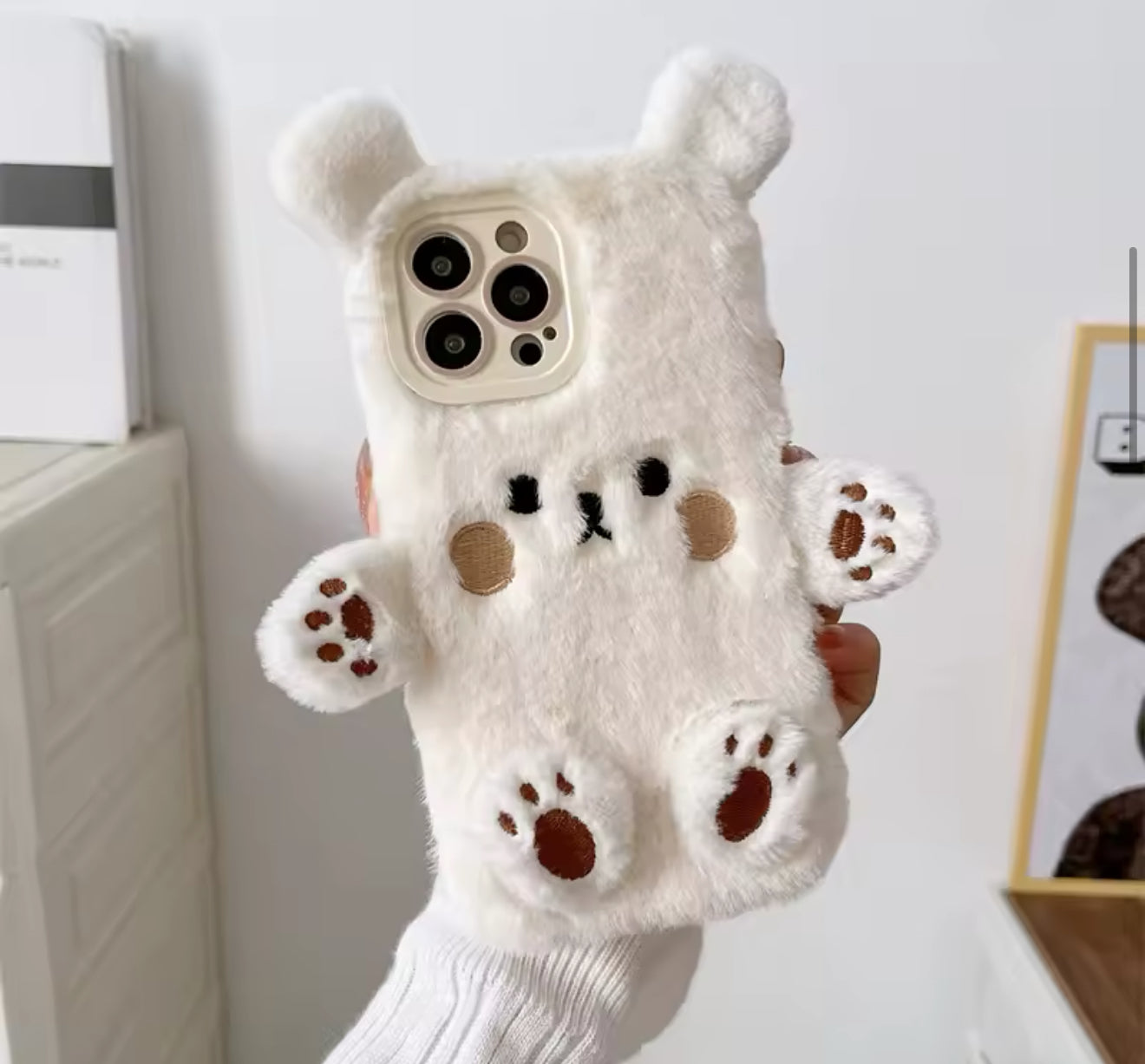 Plushie Teddy phone case 🧸