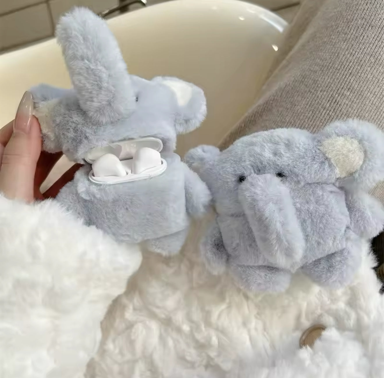AirPods plushie case