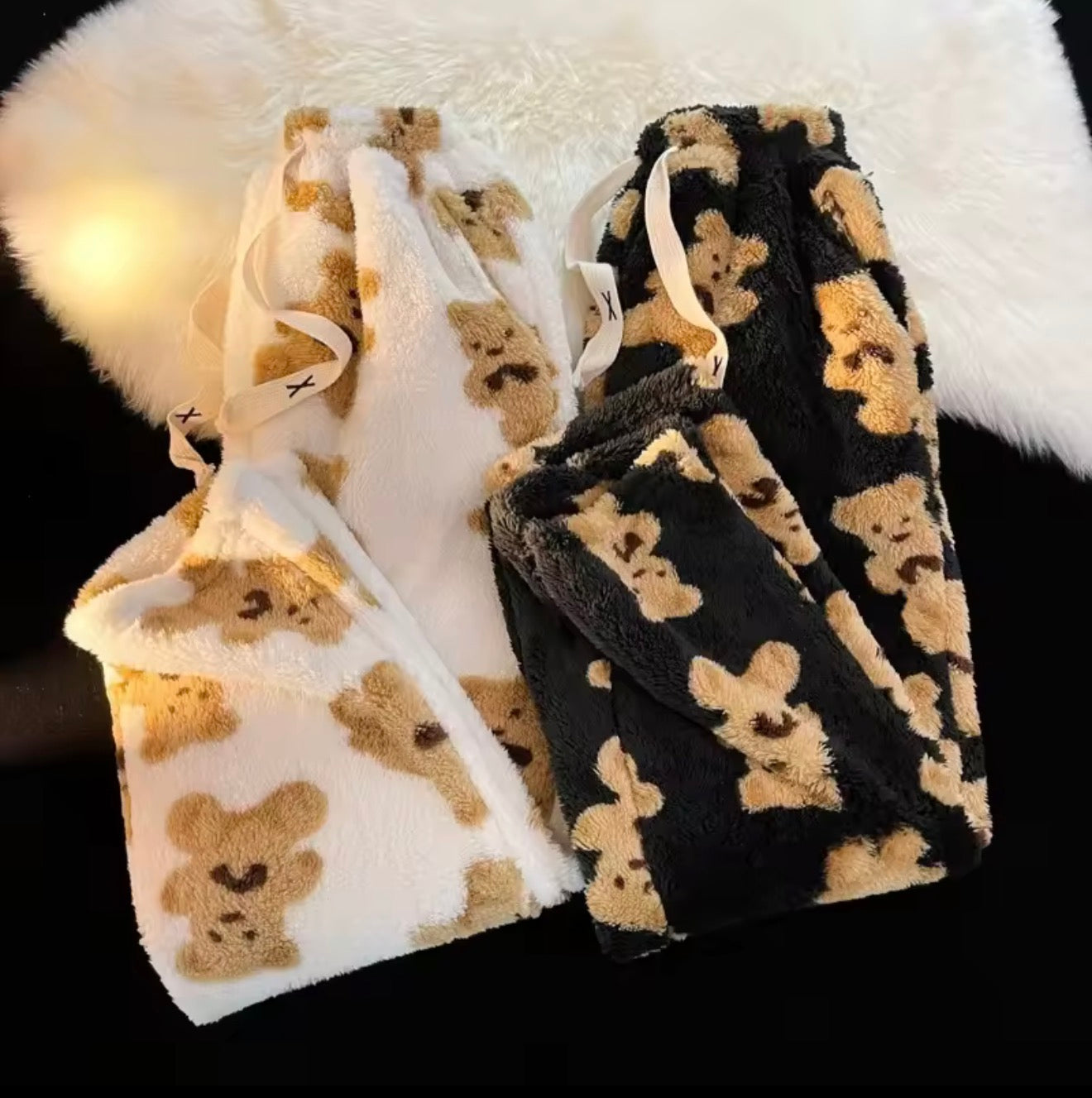 Cute teddy pyjamas trousers 🧸