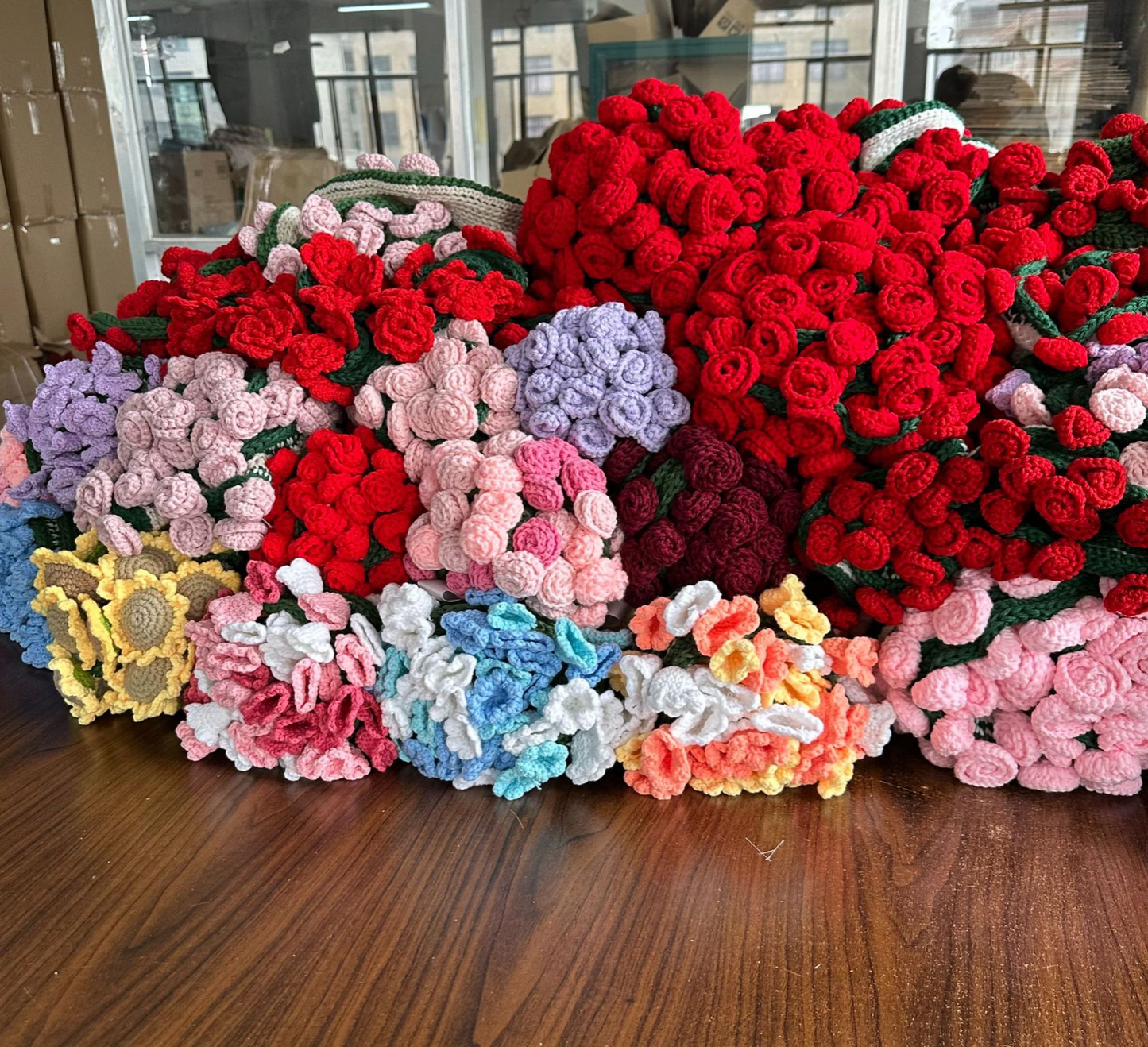 Crochet Bouquet Blanket💐