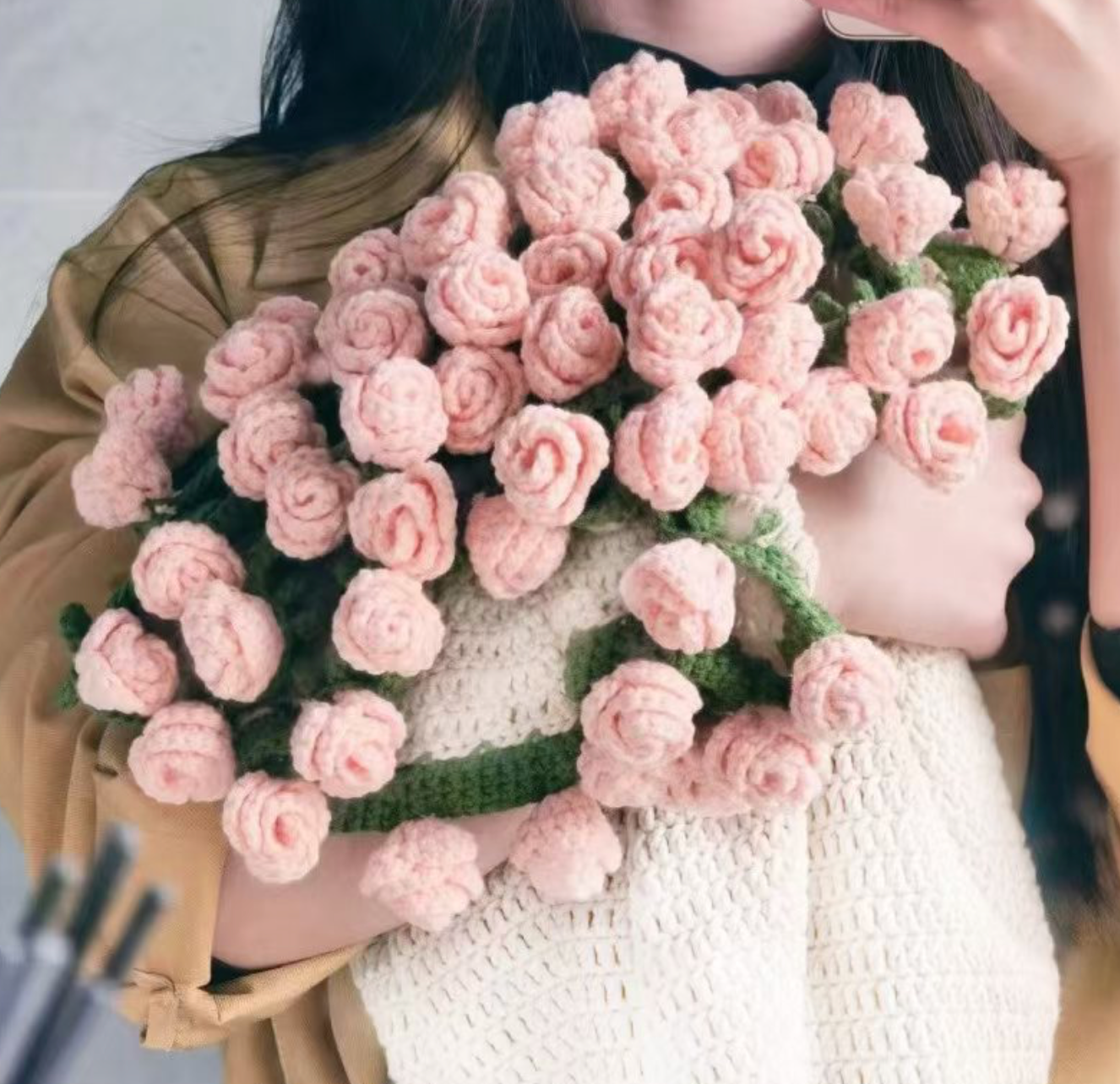 Crochet Bouquet Blanket💐
