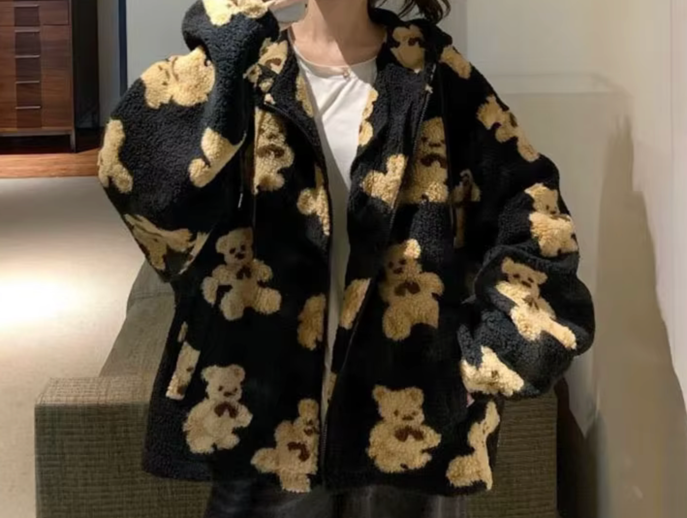 Cute Teddy Bear Hoodie 🐻