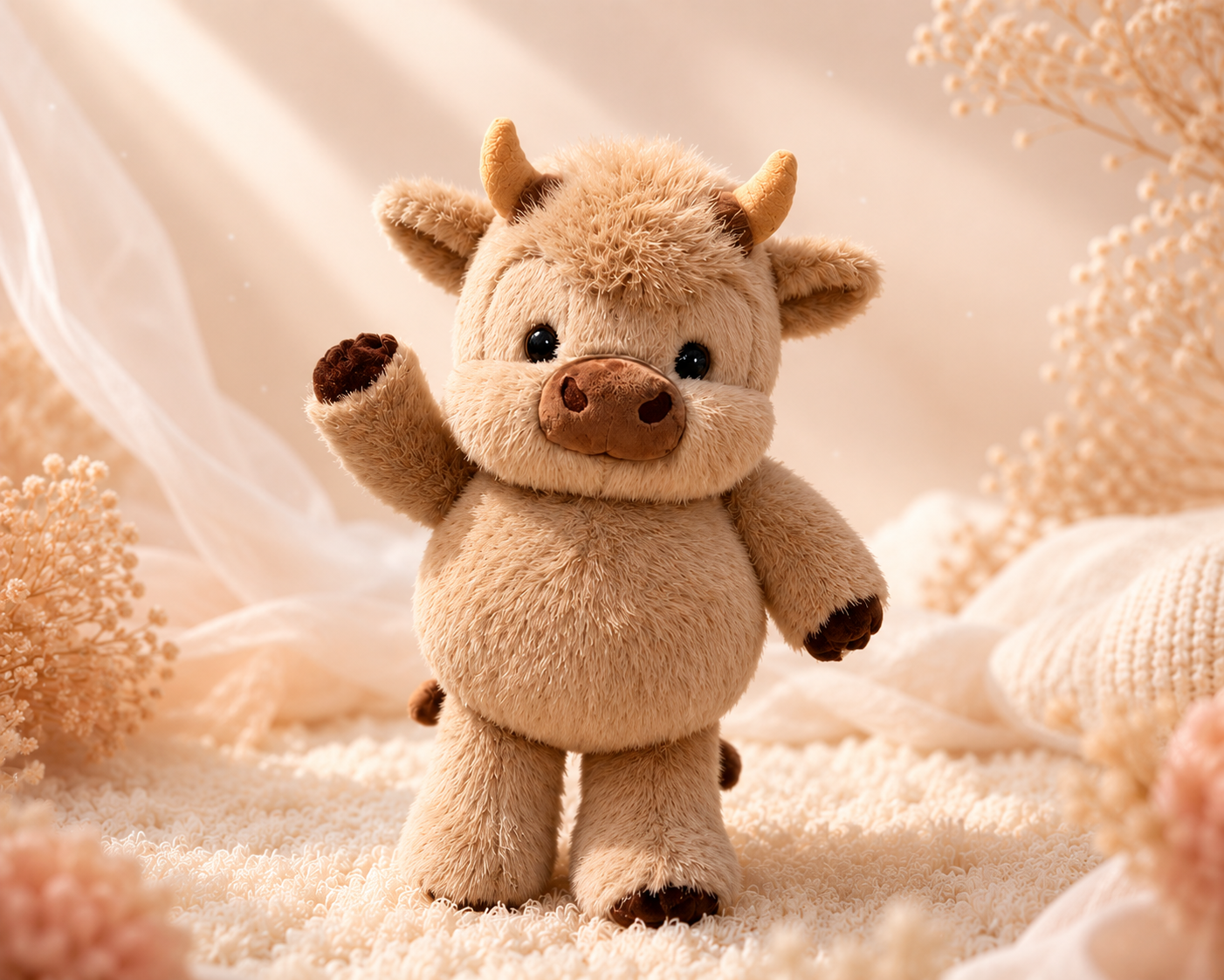 a Soft Running Plushie🐮
