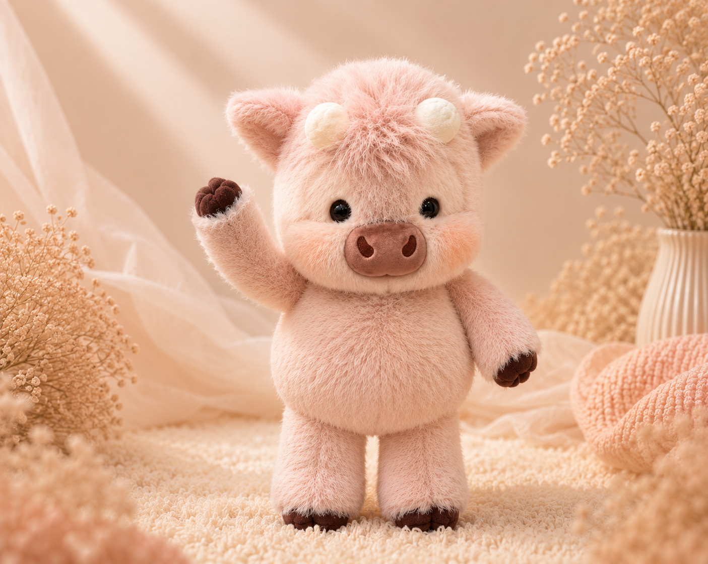 a Soft Running Plushie🐮