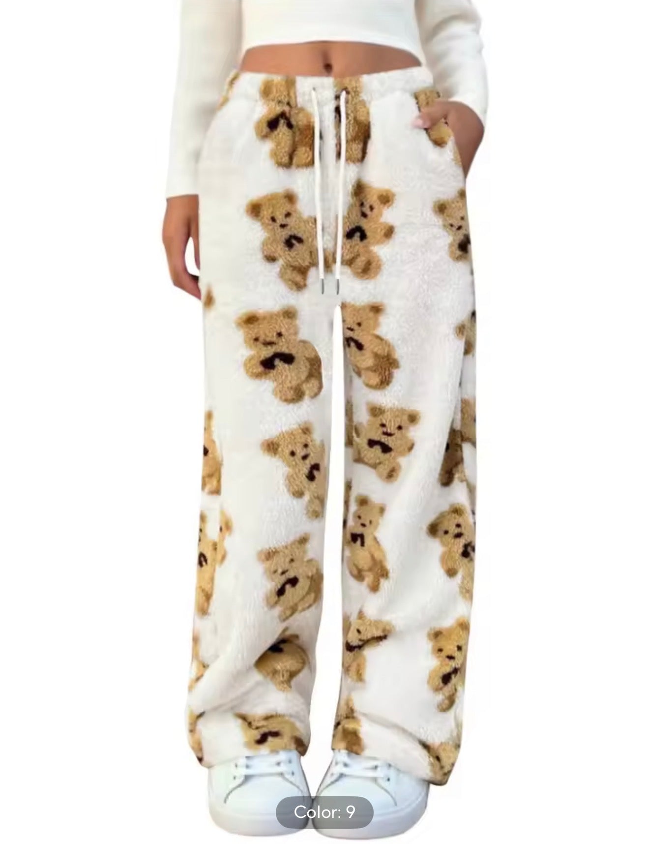 Cute teddy pyjamas trousers 🧸