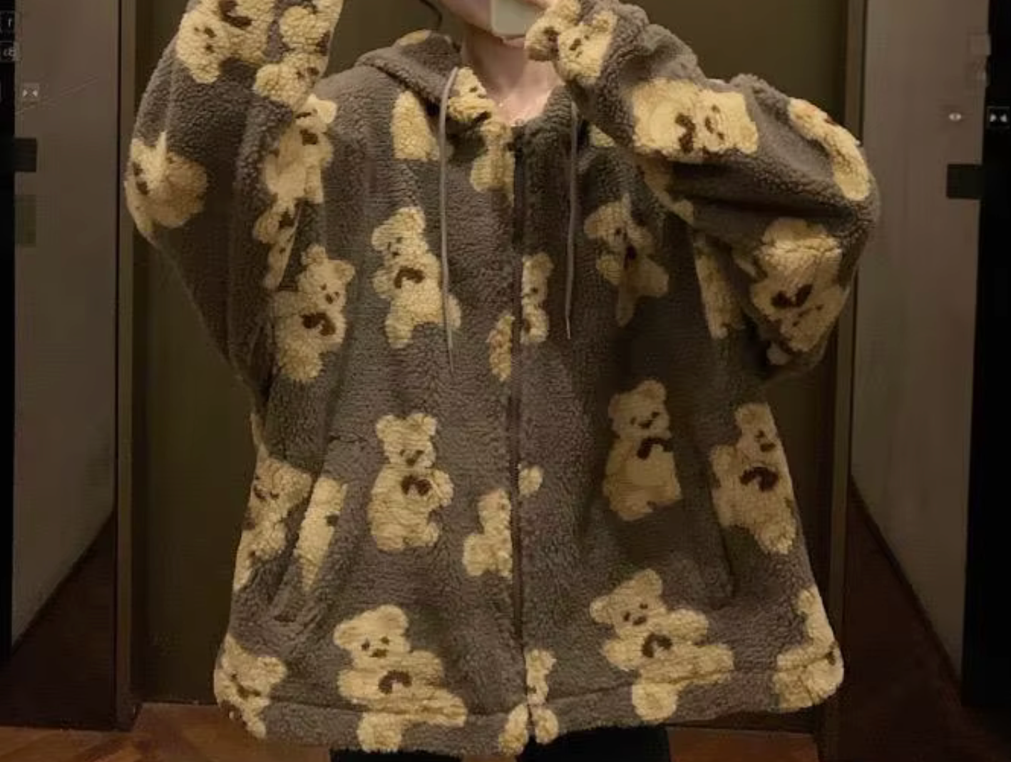 Cute Teddy Bear Hoodie 🐻