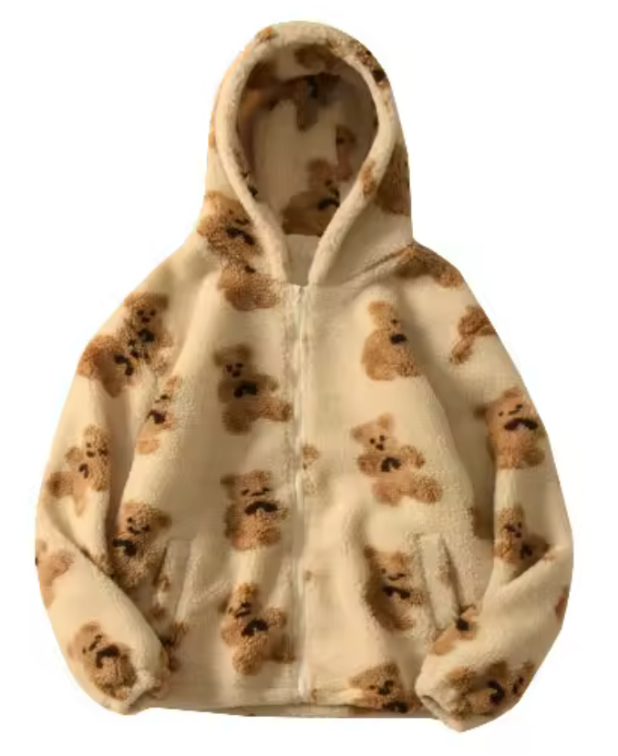 Cute Teddy Bear Hoodie 🐻